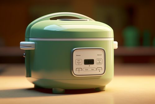 可愛廚房設備電飯鍋家用電器攝影圖 攝影圖