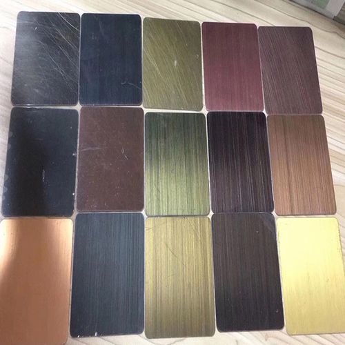 制發(fā)黑拉絲仿古銅亂紋紅古銅不銹d鋼板青古銅不銹鋼紫銅黃古銅