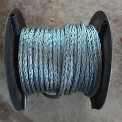 廠家直銷不旋轉無鈕牽引繩電纜牽引繩防扭鋼絲繩鍍鋅11mm絞磨機專用